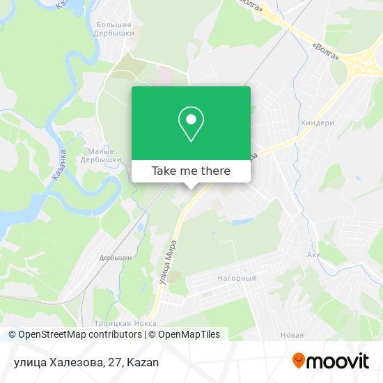 улица Халезова, 27 map