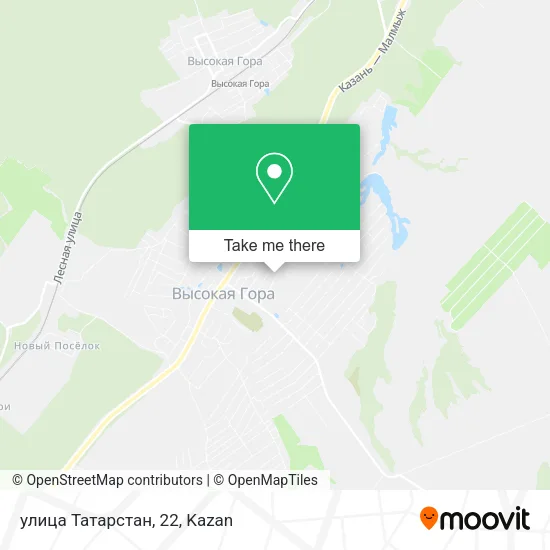 улица Татарстан, 22 map