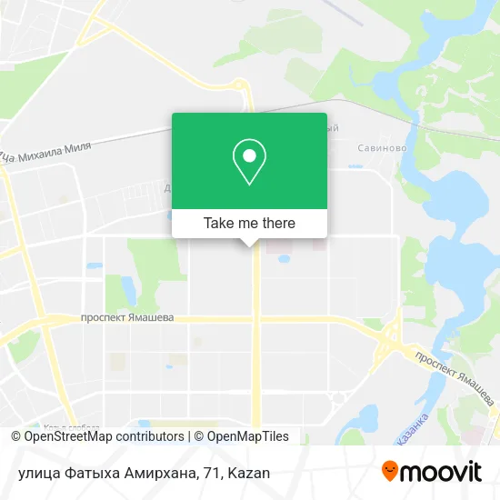 улица Фатыха Амирхана, 71 map