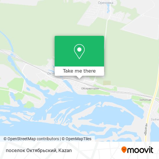 поселок Октябрьский map