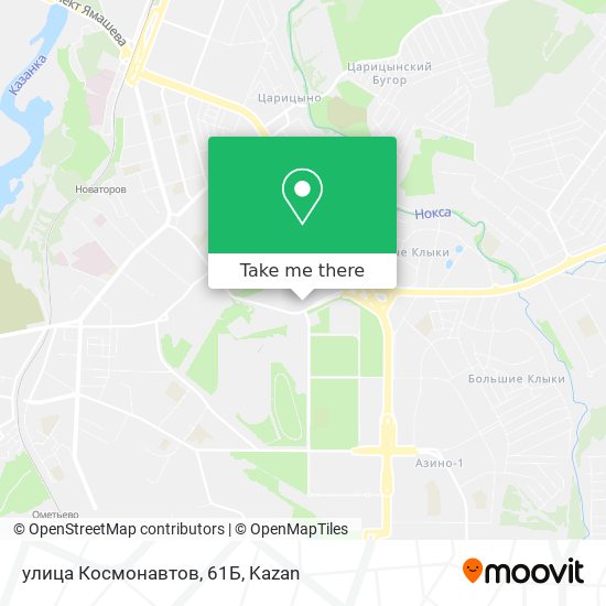 улица Космонавтов, 61Б map