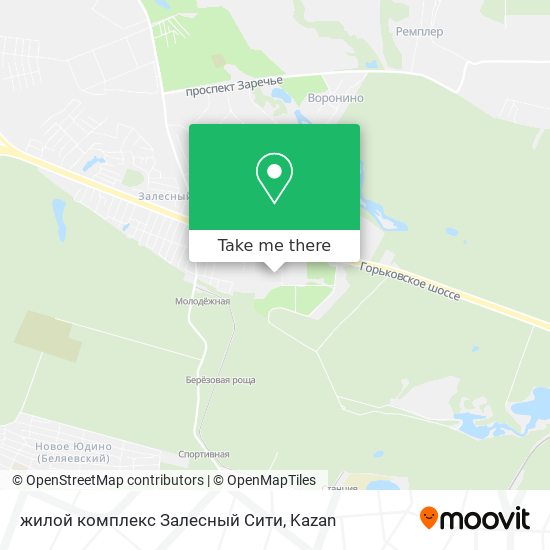 жилой комплекс Залесный Сити map
