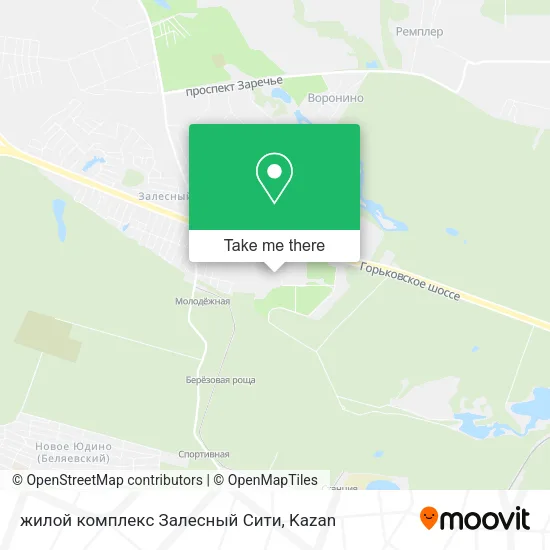 жилой комплекс Залесный Сити map