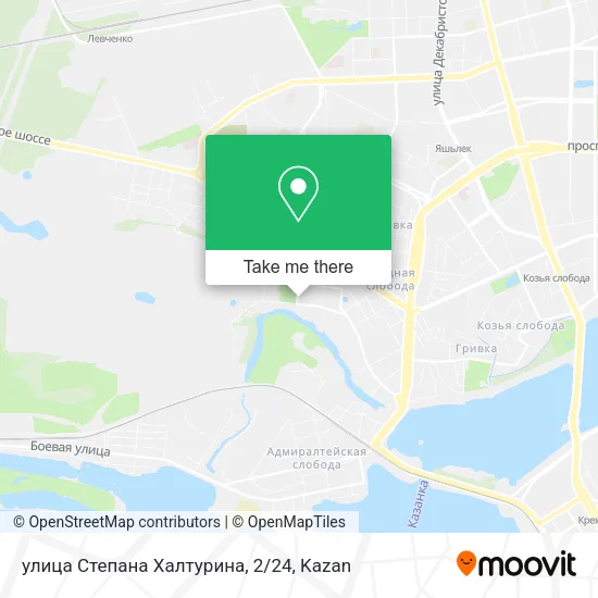 улица Степана Халтурина, 2/24 map