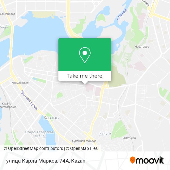 улица Карла Маркса, 74А map