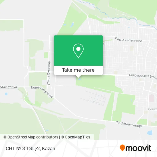 СНТ № 3 ТЭЦ-2 map