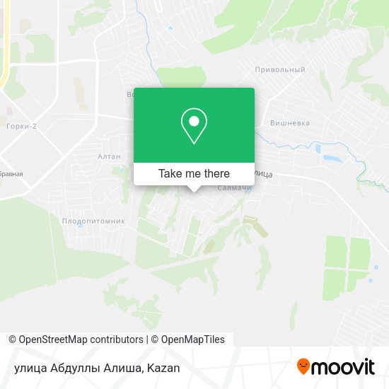 улица Абдуллы Алиша map