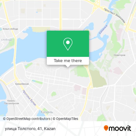 улица Толстого, 41 map