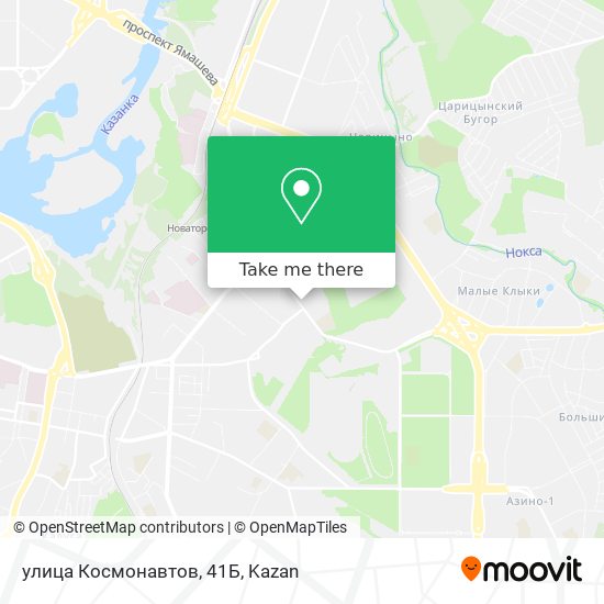 улица Космонавтов, 41Б map