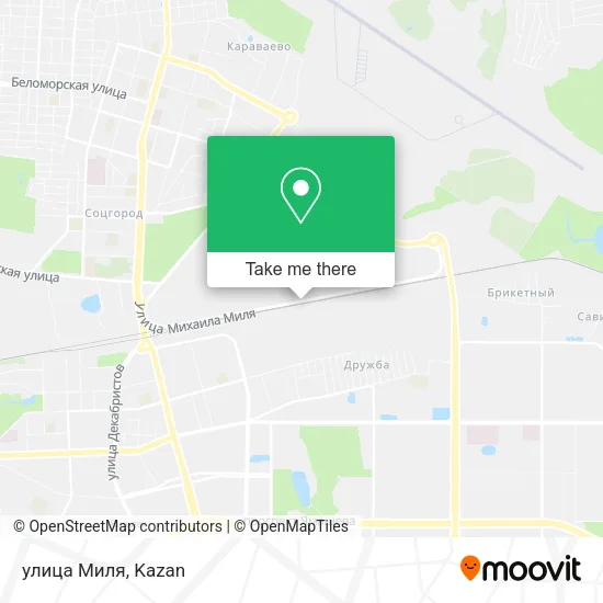 улица Миля map