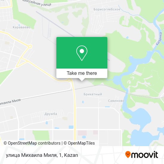 улица Михаила Миля, 1 map