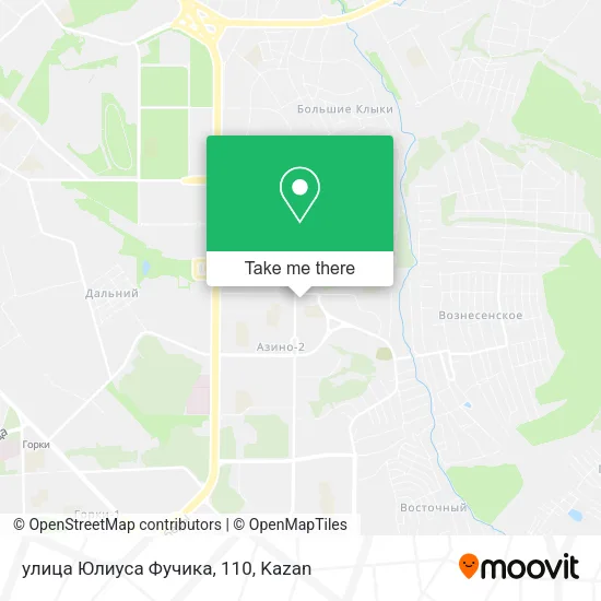 улица Юлиуса Фучика, 110 map