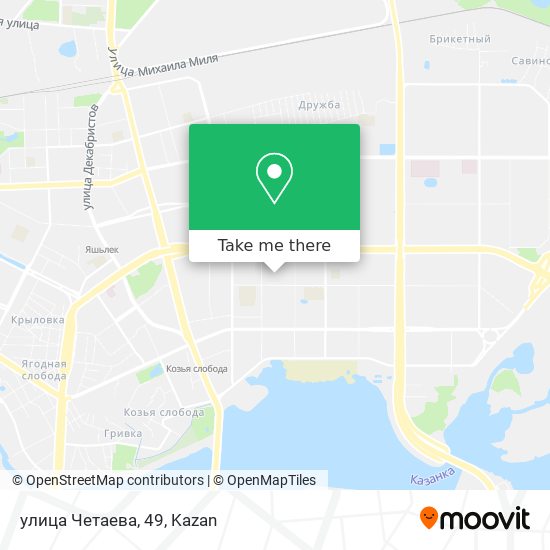 улица Четаева, 49 map