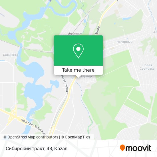 Сибирский тракт, 48 map