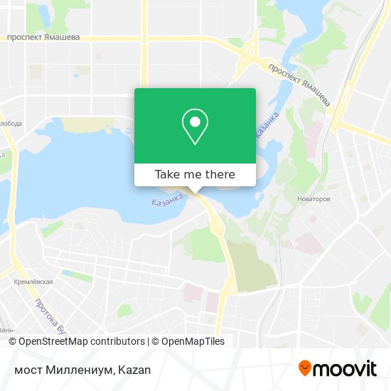мост Миллениум map