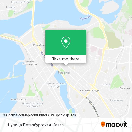 11 улица Петербургская map