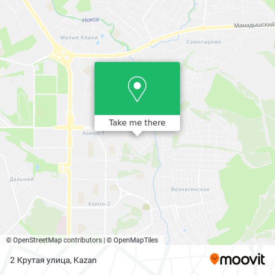 2 Крутая улица map