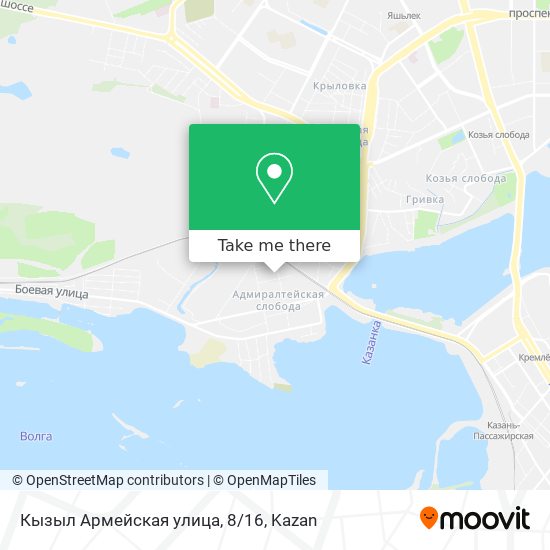 Кызыл Армейская улица, 8/16 map