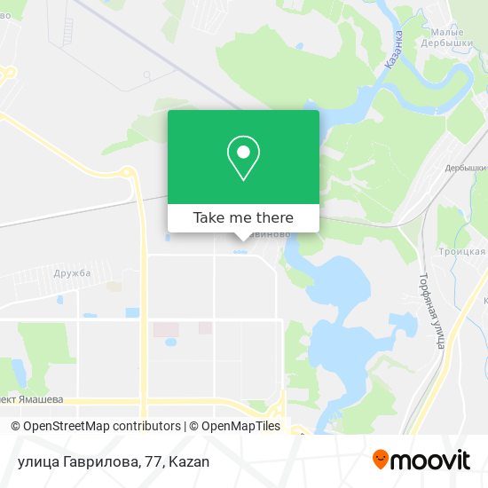 улица Гаврилова, 77 map