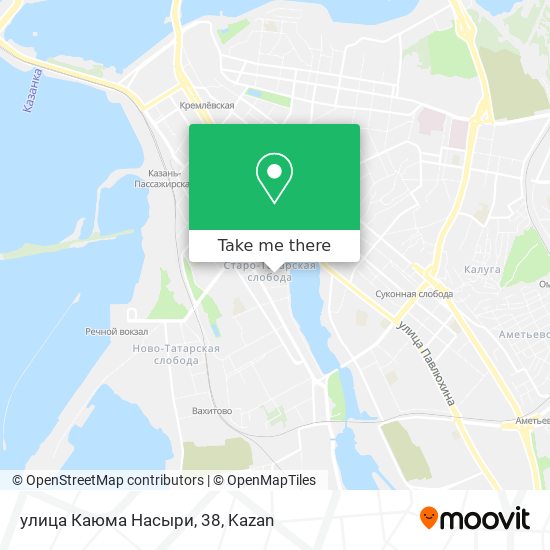 улица Каюма Насыри, 38 map