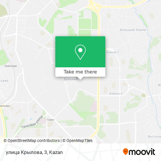 улица Крылова, 3 map