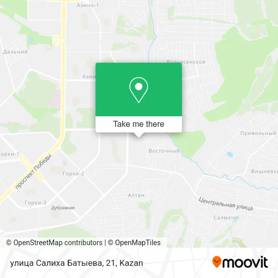 улица Салиха Батыева, 21 map