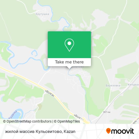 жилой массив Кульсеитово map