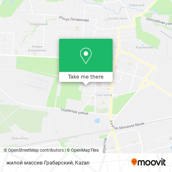 жилой массив Грабарский map
