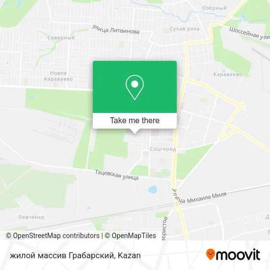 жилой массив Грабарский map
