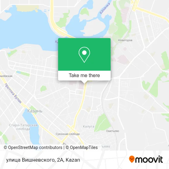 улица Вишневского, 2А map