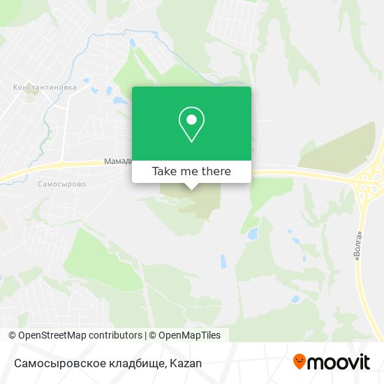 Самосыровское кладбище map