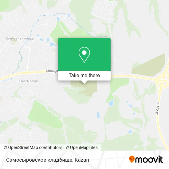 Самосыровское кладбище map