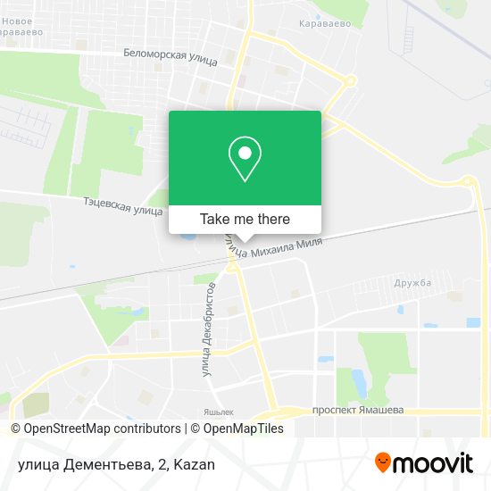 улица Дементьева, 2 map
