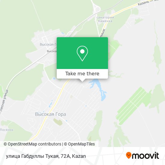 улица Габдуллы Тукая, 72А map