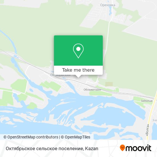 Октябрьское сельское поселение map