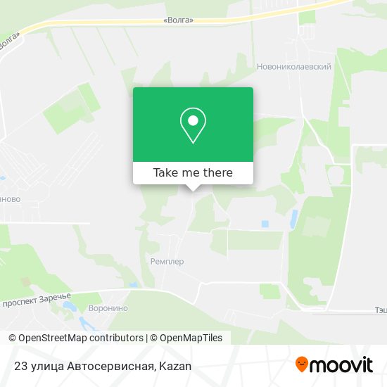 23 улица Автосервисная map