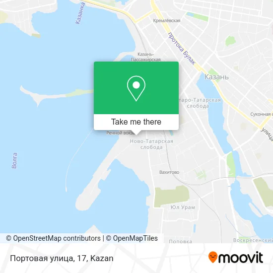 Портовая улица, 17 map