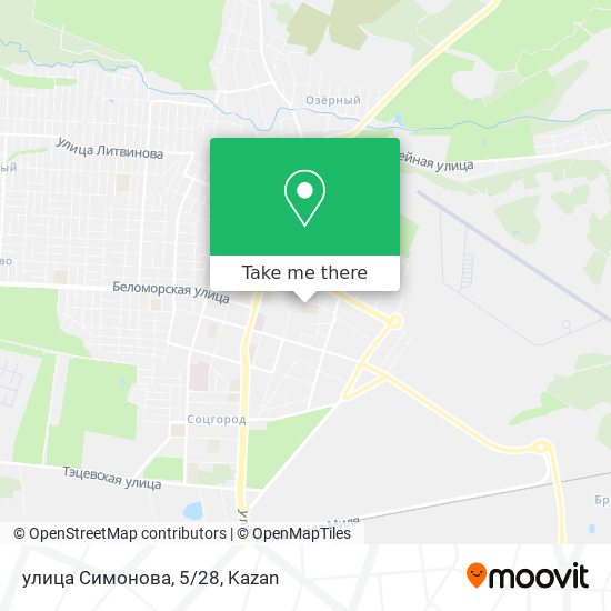 улица Симонова, 5/28 map