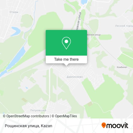 Рощинская улица map