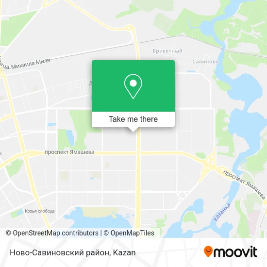 Ново-Савиновский район map