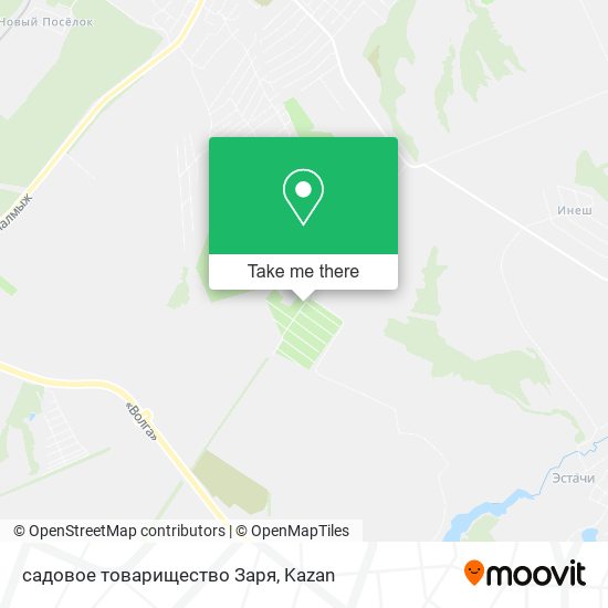 садовое товарищество Заря map