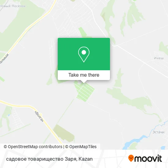садовое товарищество Заря map