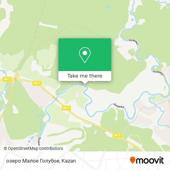 озеро Малое Голубое map