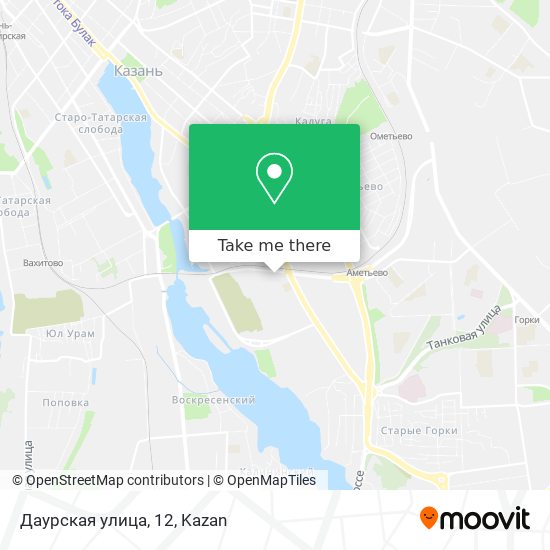 Даурская улица, 12 map
