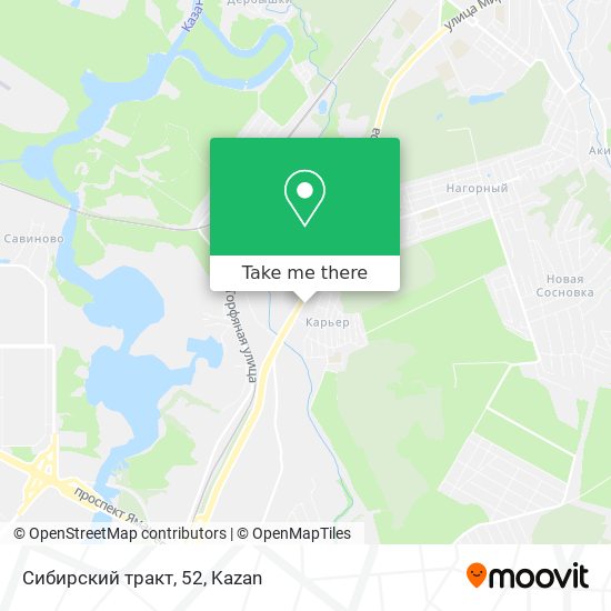 Сибирский тракт, 52 map
