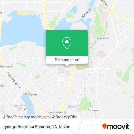 улица Николая Ершова, 1А map