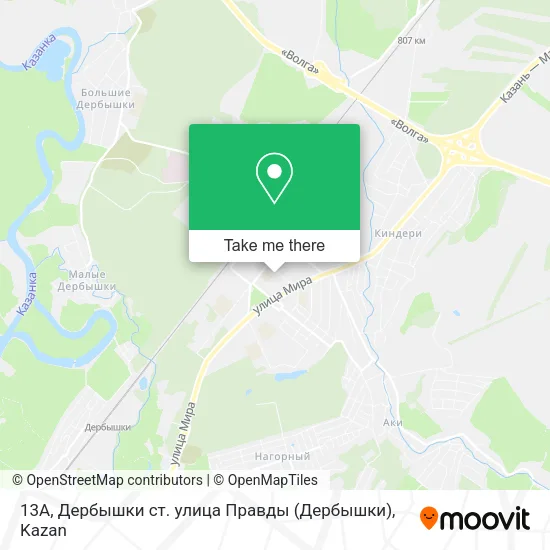 13А, Дербышки ст. улица Правды map