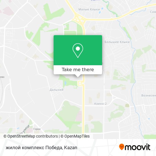 жилой комплекс Победа map