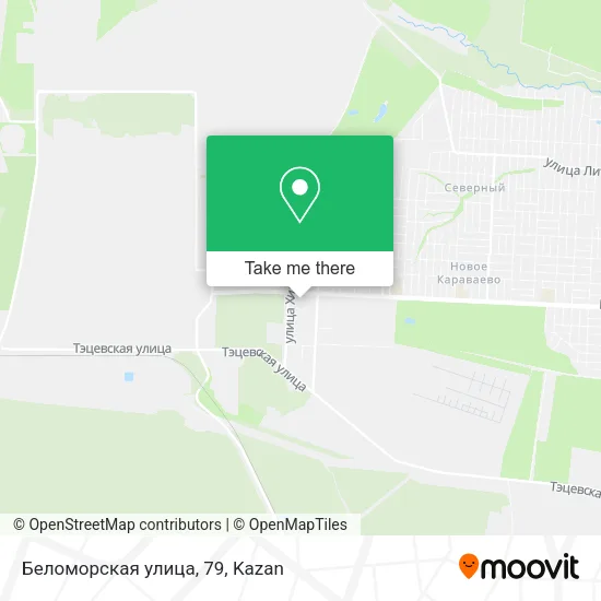 Беломорская улица, 79 map