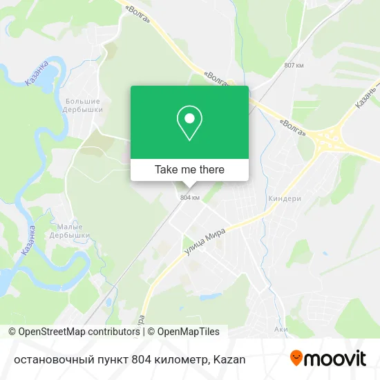 остановочный пункт 804 километр map